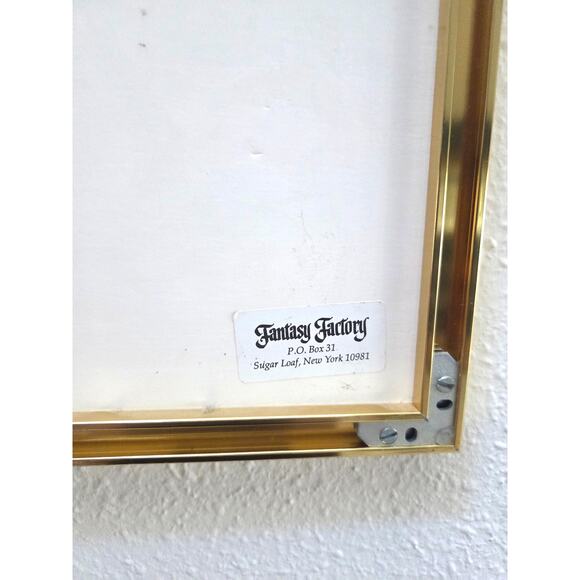 Mary Endico Original Abstract Watercolor Painting 16x15 Signed Gold Frame - Picture 10 of 10